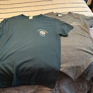 Teal and Gray Men’s T-Shirts